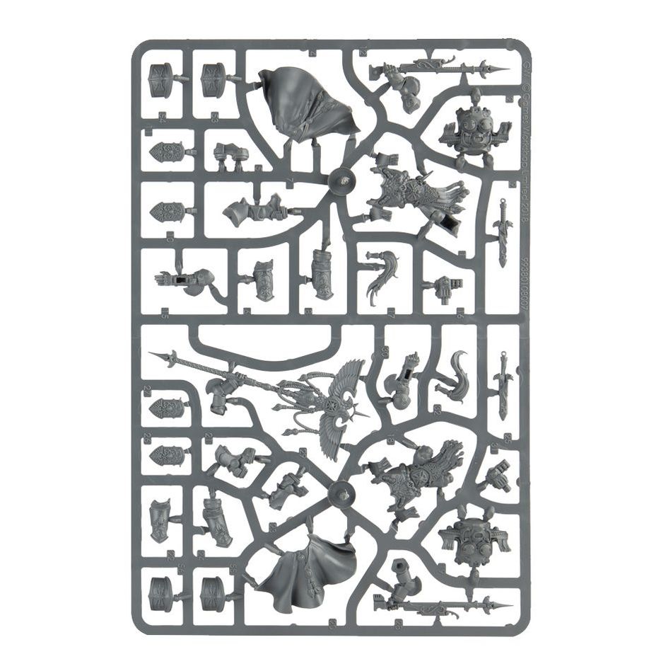 Warhammer 40,000 Adeptus Custodes: Allarus Custodians miniatiūrų surinkimo rinkinys