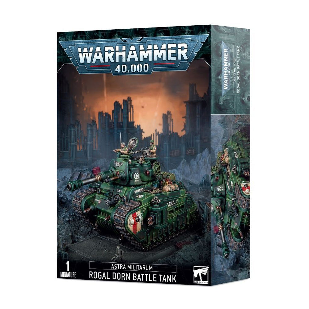 Warhammer 40,000 Rogal Dorn Battle Tank miniatiūros surinkimo rinkinys