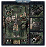 Warhammer 40,000 Rogal Dorn Battle Tank miniatiūros surinkimo rinkinys