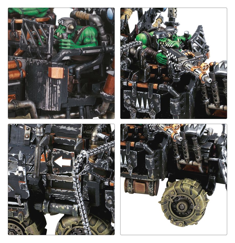 Warhammer 40,000 Orks: Trukk miniatiūros surinkimo rinkinys