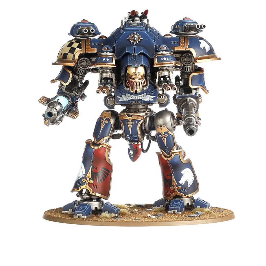 Warhammer 40,000 Imperial Knights: Knight Dominus miniatiūros surinkimo rinkinys