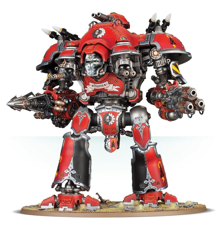 Warhammer 40,000 Imperial Knights: Knight Dominus miniatiūros surinkimo rinkinys