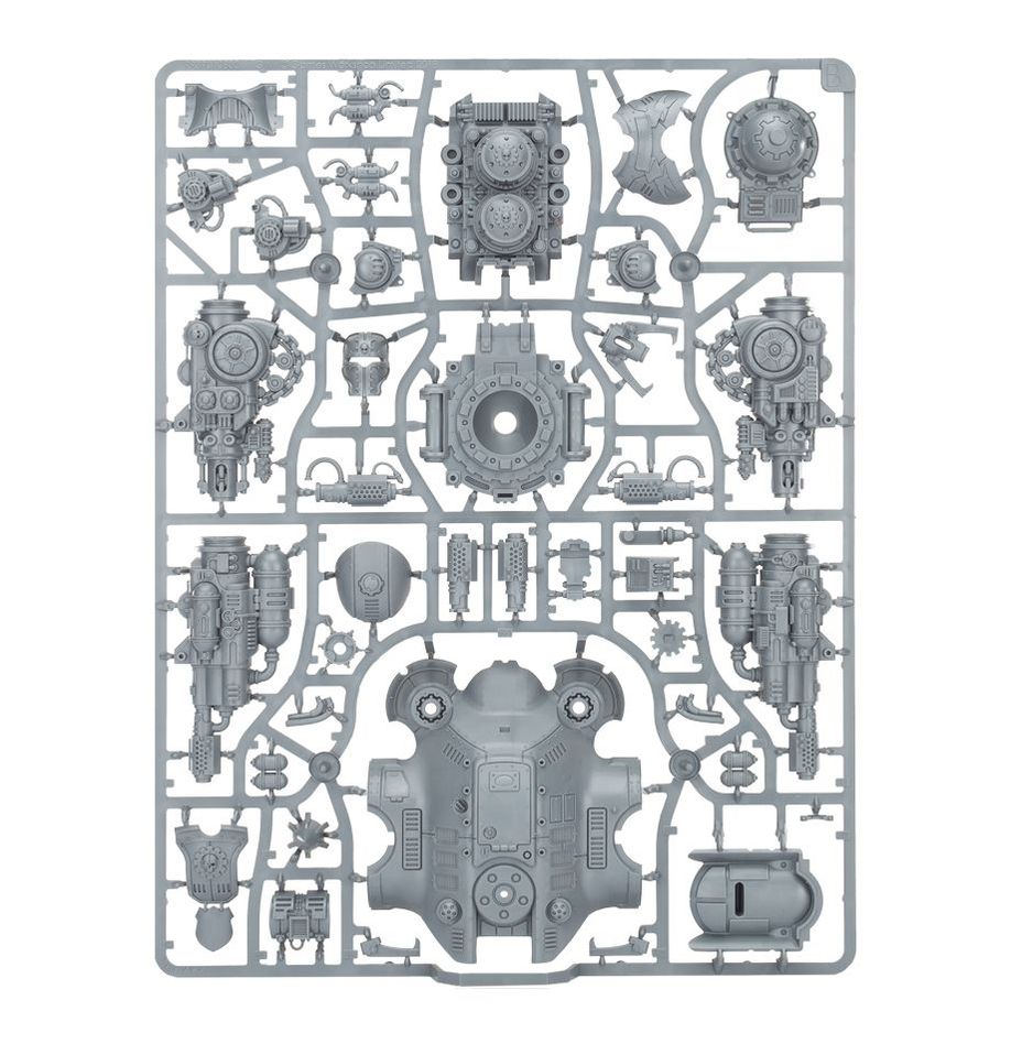 Warhammer 40,000 Imperial Knights: Knight Dominus miniatiūros surinkimo rinkinys