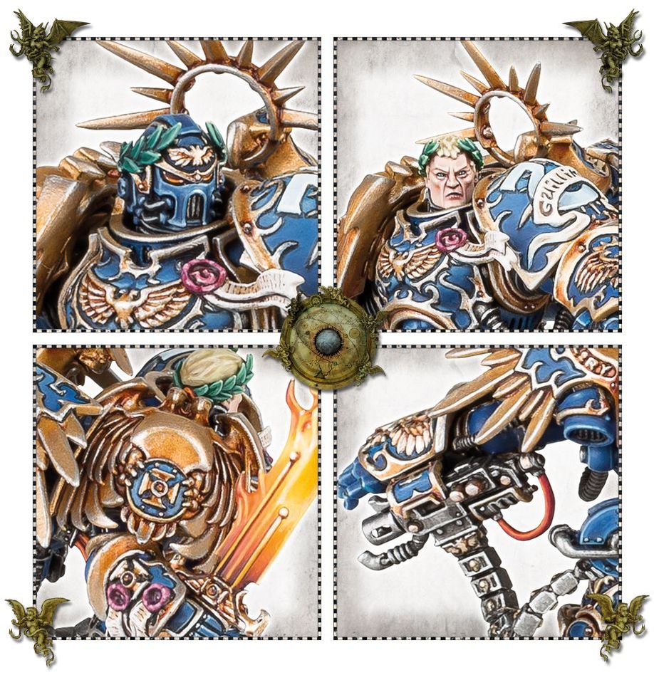 Warhammer 40,000 Ultramarines: Roboute Guilliman miniatiūros surinkimo rinkinys