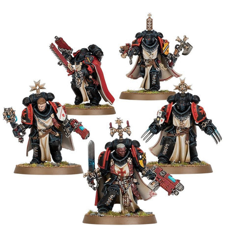 Warhammer 40,000 Black Templars Sword Brethren miniatiūrų surinkimo rinkinys