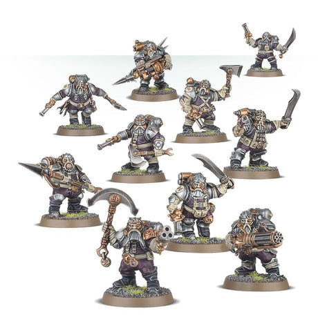 Warhammer Age of Sigmar Arkanaut Company miniatiūrų rinkinys