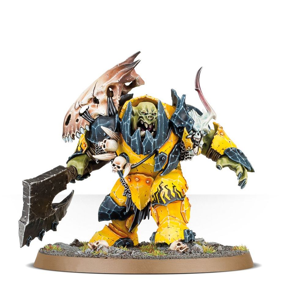 Warhammer Orruk Warclans: Megaboss miniatiūros surinkimo rinkinys