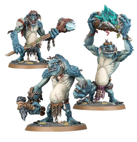 Warhammer Age of Sigmar Rockgut Troggoths miniatiūrų rinkinys