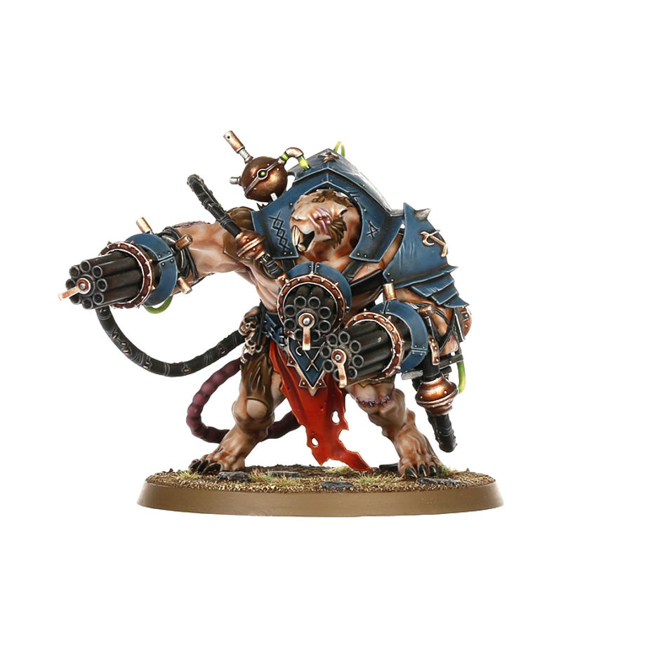 Warhammer Age of Sigmar Skaven Stormfiends miniatiūrų rinkinys