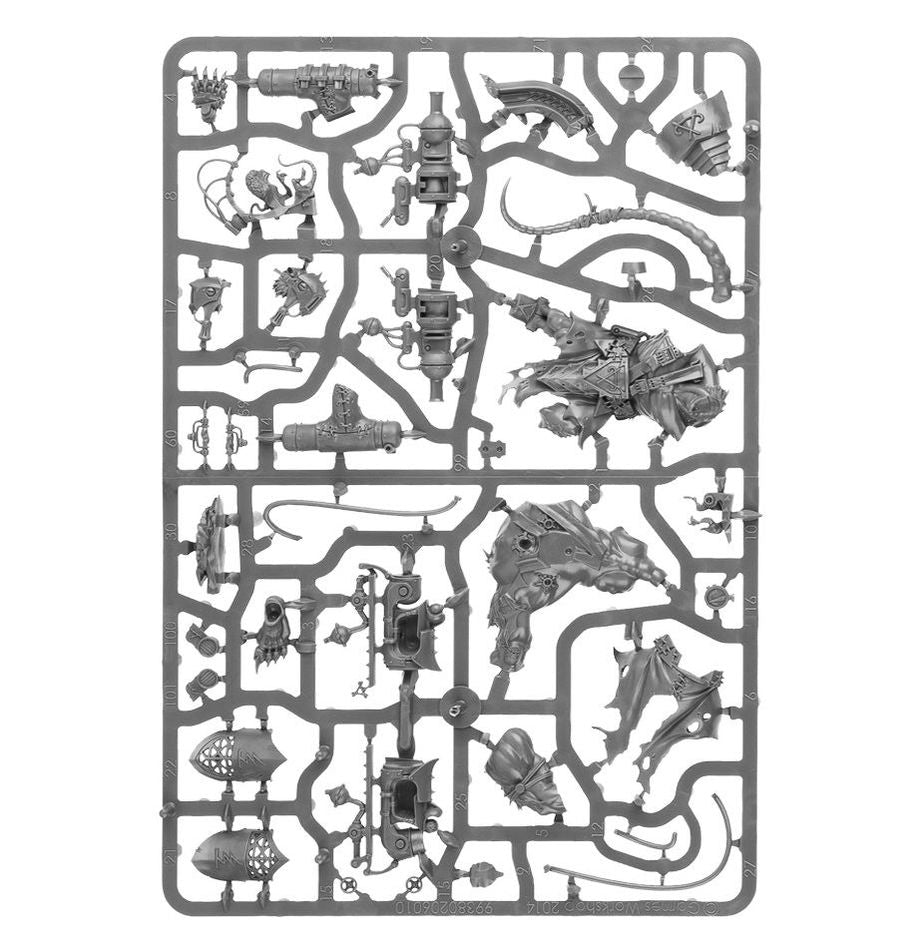 Warhammer Age of Sigmar Skaven Stormfiends miniatiūrų rinkinys