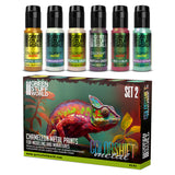 Green Stuff World Chameleon akrilinių dažų rinkinys No. 2, 6x17 ml