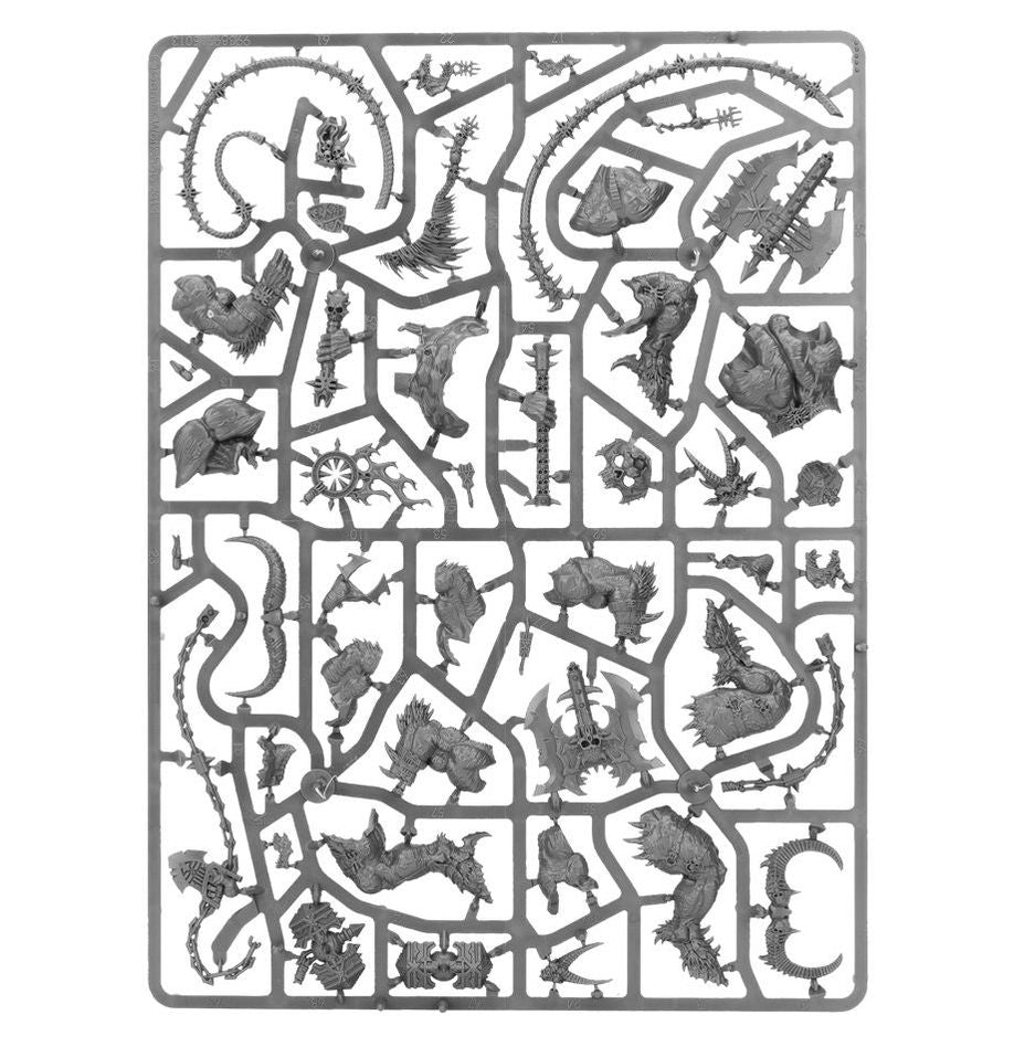 Warhammer 40,000 Daemons of Khorne: Bloodthirster miniatiūros surinkimo rinkinys