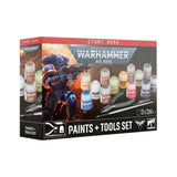 Warhammer 40,000 dažų ir įrankių rinkinys