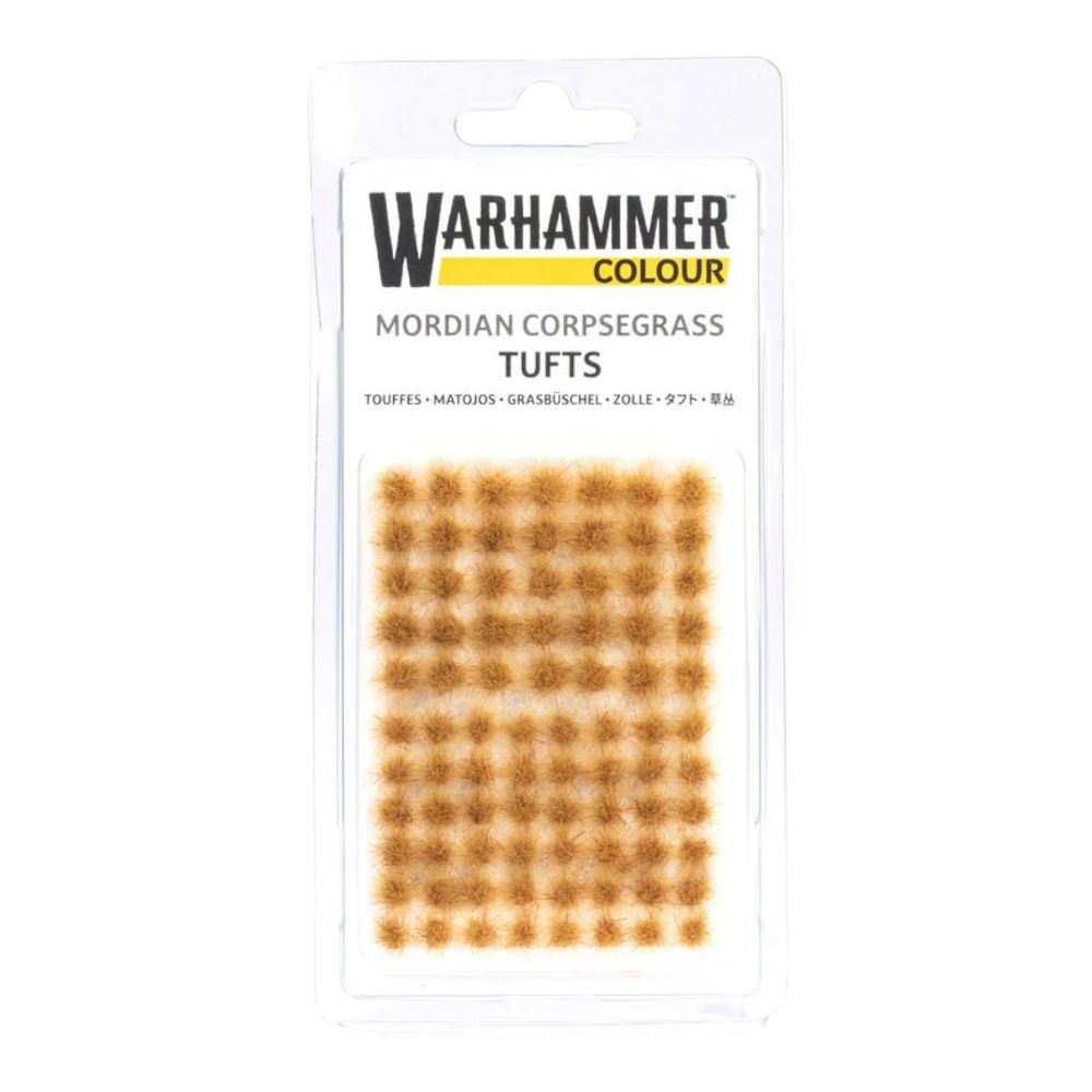 Title: Warhammer Colour Mordian Corpsegrass Tufts, 125 pcs