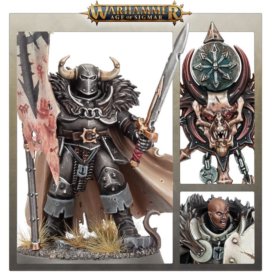 Warhammer Slaves to Darkness: Chaos Warriors Miniature Set