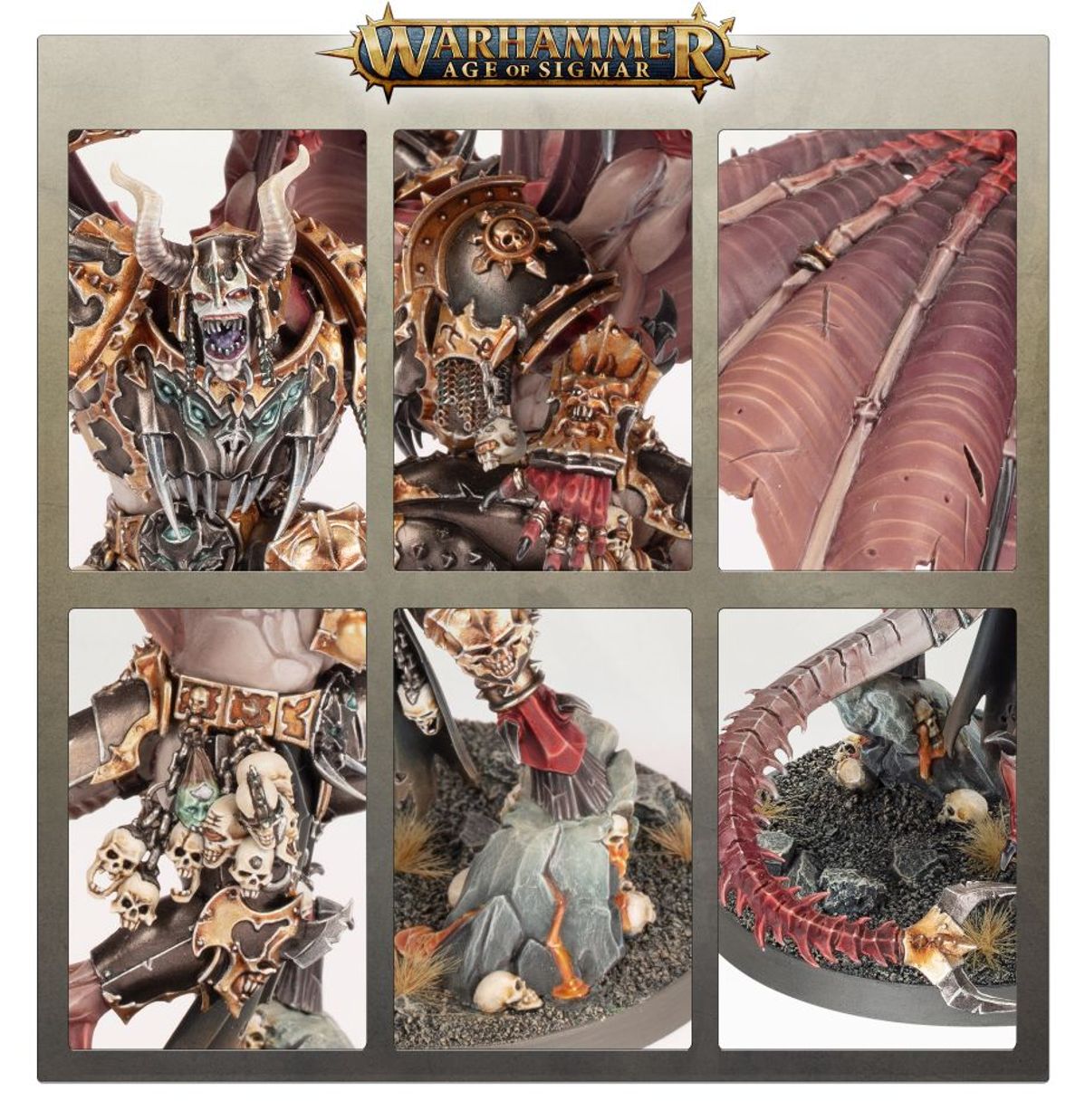 Warhammer Slaves to Darkness: Daemon Prince miniatiūrų rinkinys