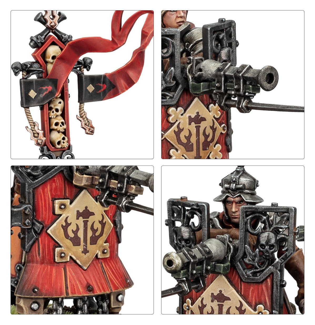 Warhammer Age of Sigmar: Freeguild Fusiliers miniatiūrų rinkinys