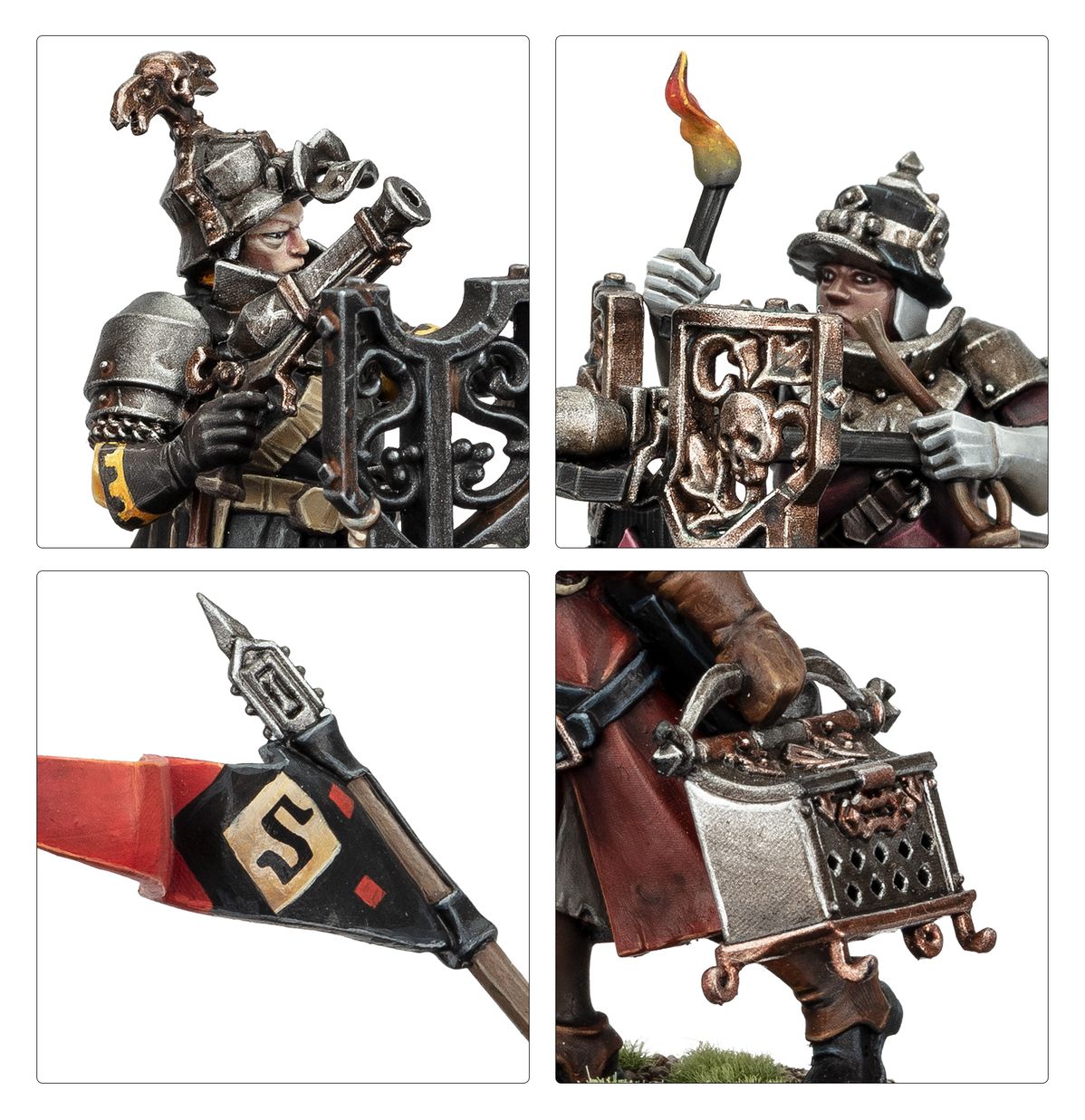 Warhammer Age of Sigmar: Freeguild Fusiliers miniatiūrų rinkinys