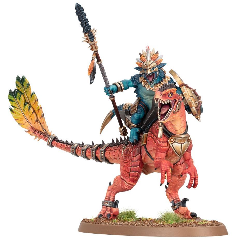 Warhammer Seraphon: Aggradon Lancers miniatiūrų rinkinys