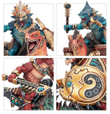 Warhammer Seraphon: Aggradon Lancers Miniature Set