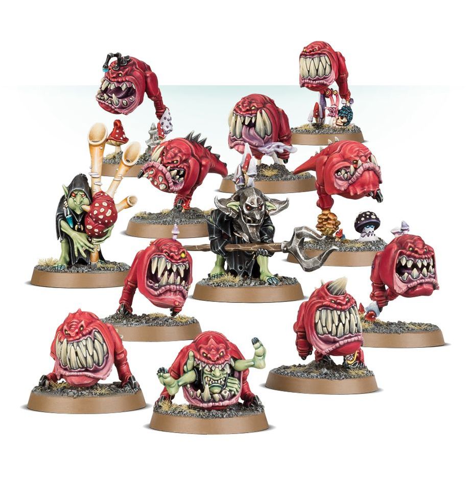 Warhammer Gloomspite Gitz: Squig Herd Miniature Set