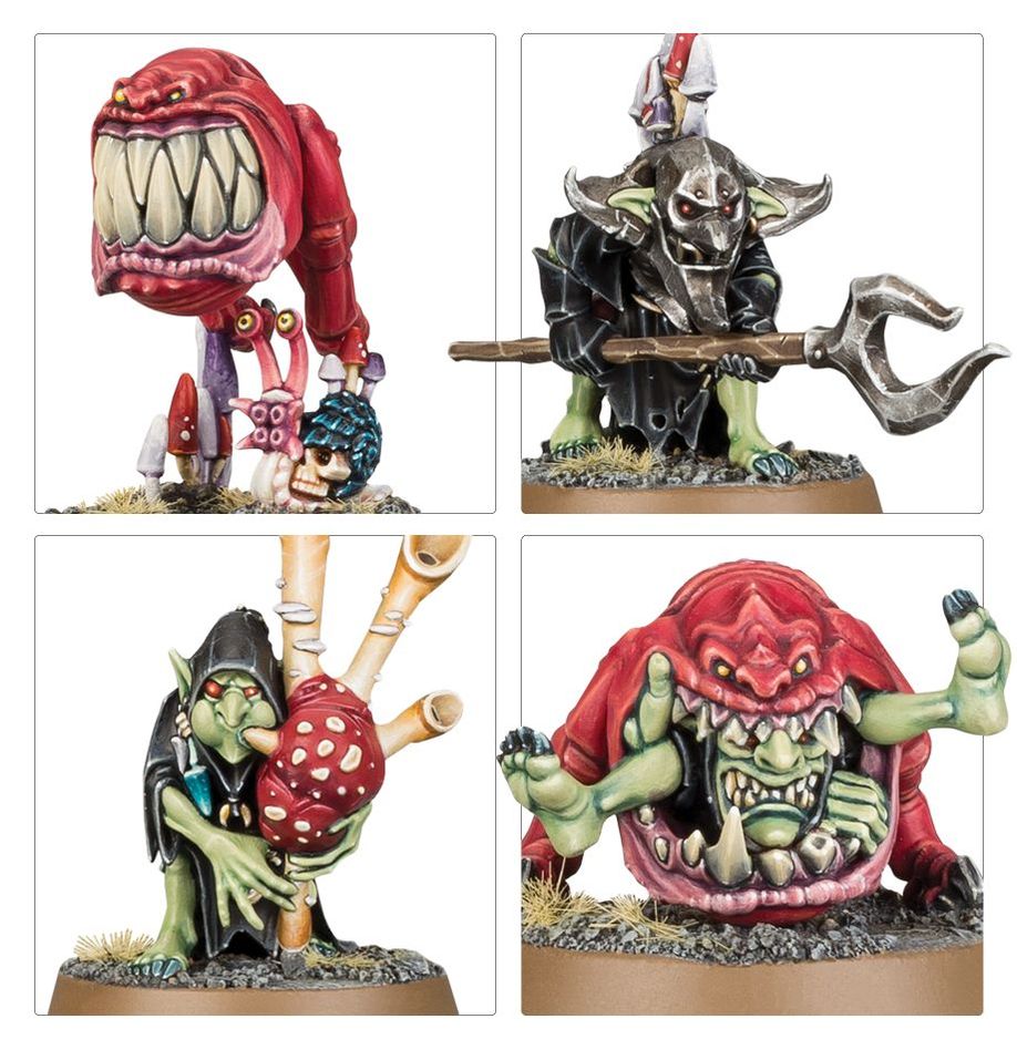 Warhammer Gloomspite Gitz: Squig Herd Miniature Set