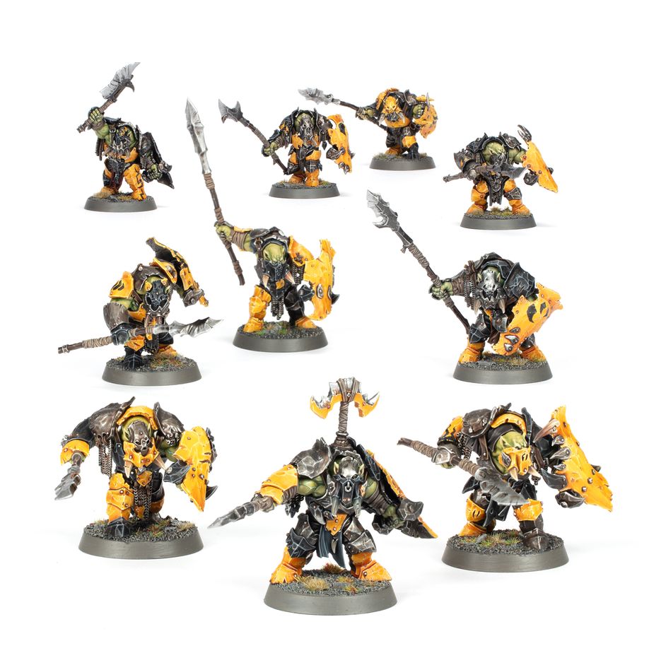 Warhammer Orruk Warclans: Orruk Ardboyz miniatiūrų rinkinys