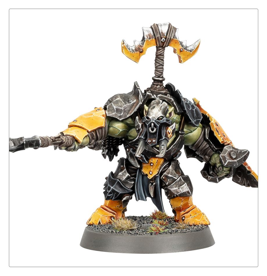 Warhammer Orruk Warclans: Orruk Ardboyz miniatiūrų rinkinys