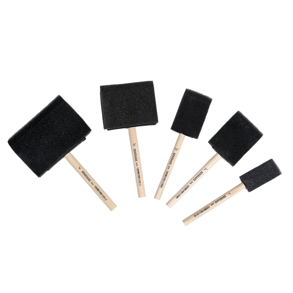 Renesans plokščias teptukas-kempinė