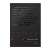Stonehenge Aqua Black akvarelinis popierius, 15 lapų, 300 gsm