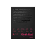 Stonehenge Aqua Black akvarelinis popierius, 15 lapų, 300 gsm