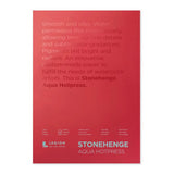 Stonehenge Aqua White akvarelinis popierius, 15 lapų, 300 gsm