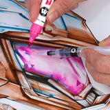 Molotow Aqua Squeeze Pens Basic Set, 6 pcs.