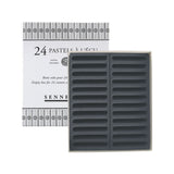 Sennelier Empty Box for Extra Soft Pastels, 24 Compartments