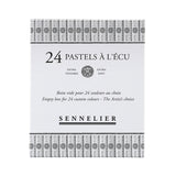 Sennelier Empty Box for Extra Soft Pastels, 24 Compartments