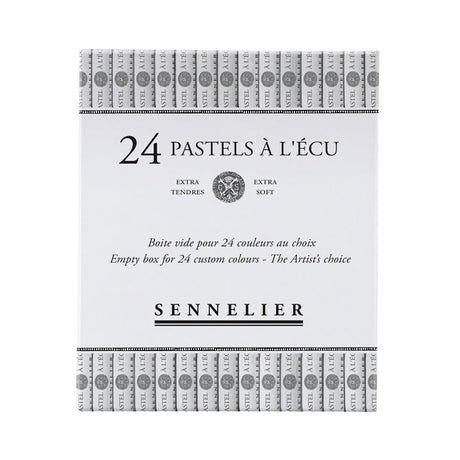 Sennelier tuščia dėžutė minkštoms pastelėms, 24 skyreliai