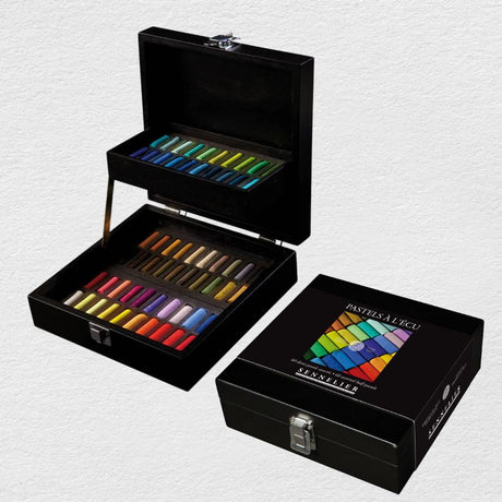 Sennelier ½ dydžio sausų pastelių rinkinys, 60 spalvų