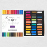 Sennelier ½ dydžio sausų pastelių pažintinis rinkinys, 30 spalvų