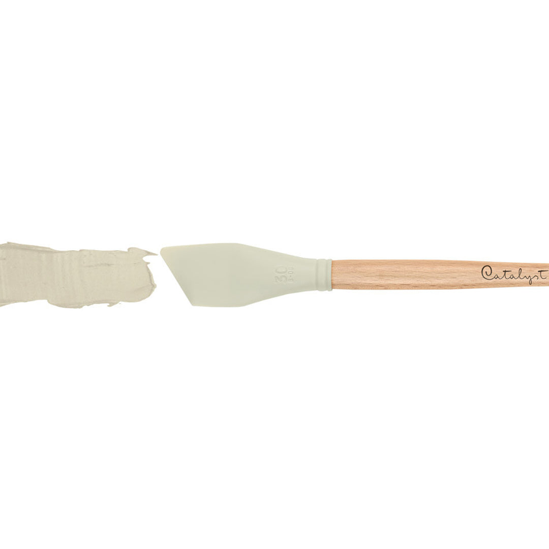 Princeton Brush Catalyst™ Blade silikoninis tapybos įrankis, baltos spalvos, No. 6