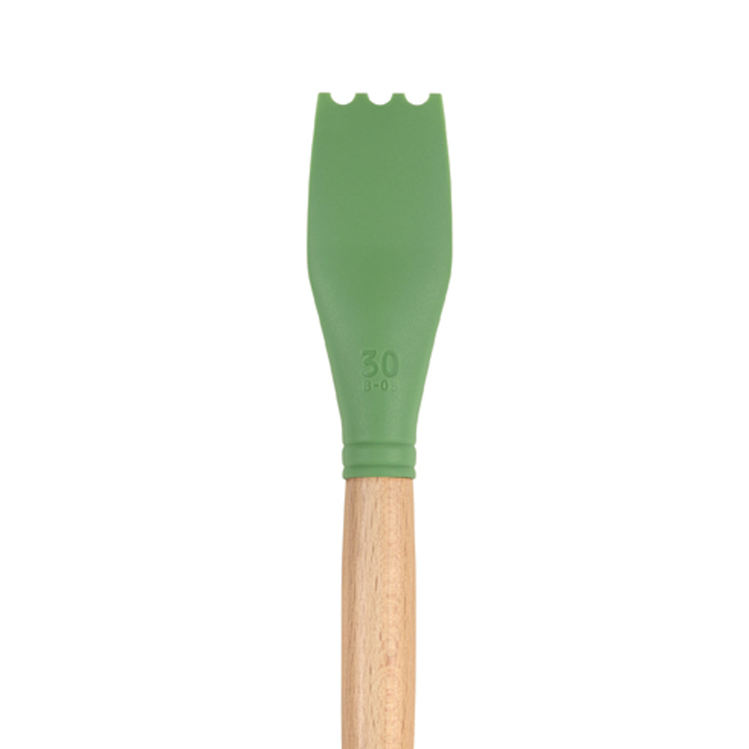 Princeton Brush Catalyst™ Blade silikoninis tapybos įrankis, žalios spalvos, No. 3