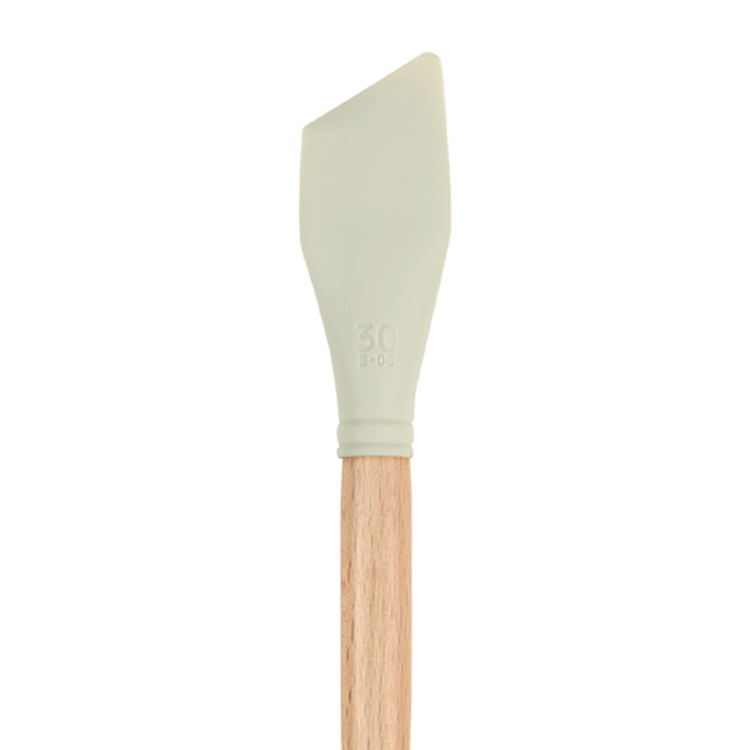 Princeton Brush Catalyst™ Blade silikoninis tapybos įrankis, baltos spalvos, No. 6