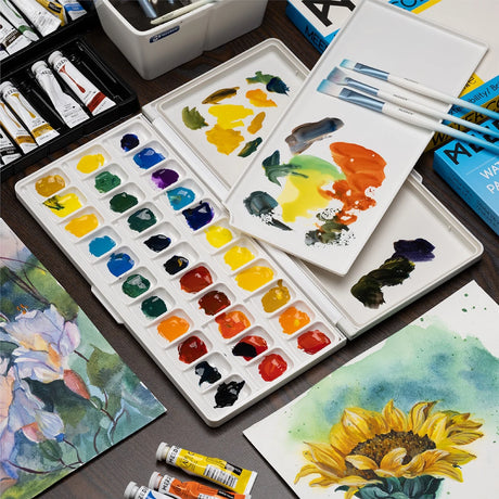MEEDEN Airtight Leakproof Watercolor Palette