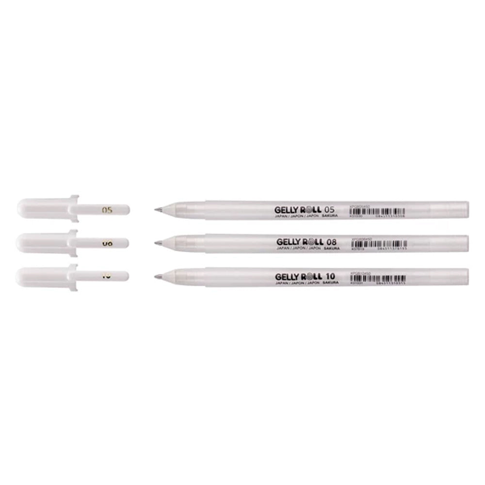 Sakura Gelly Roll Bright White Set, 3 pens