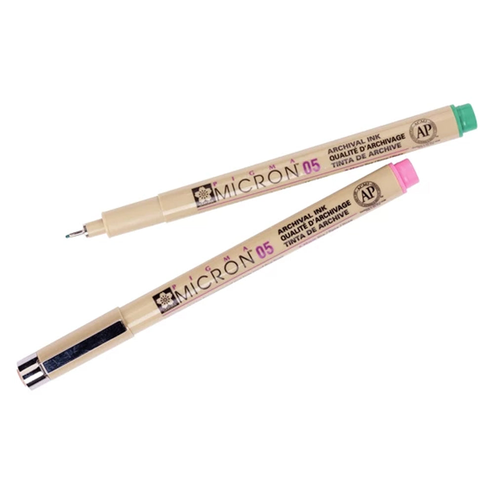 Sakura Pigma Micron 05 Fineliner Set, 9 colours