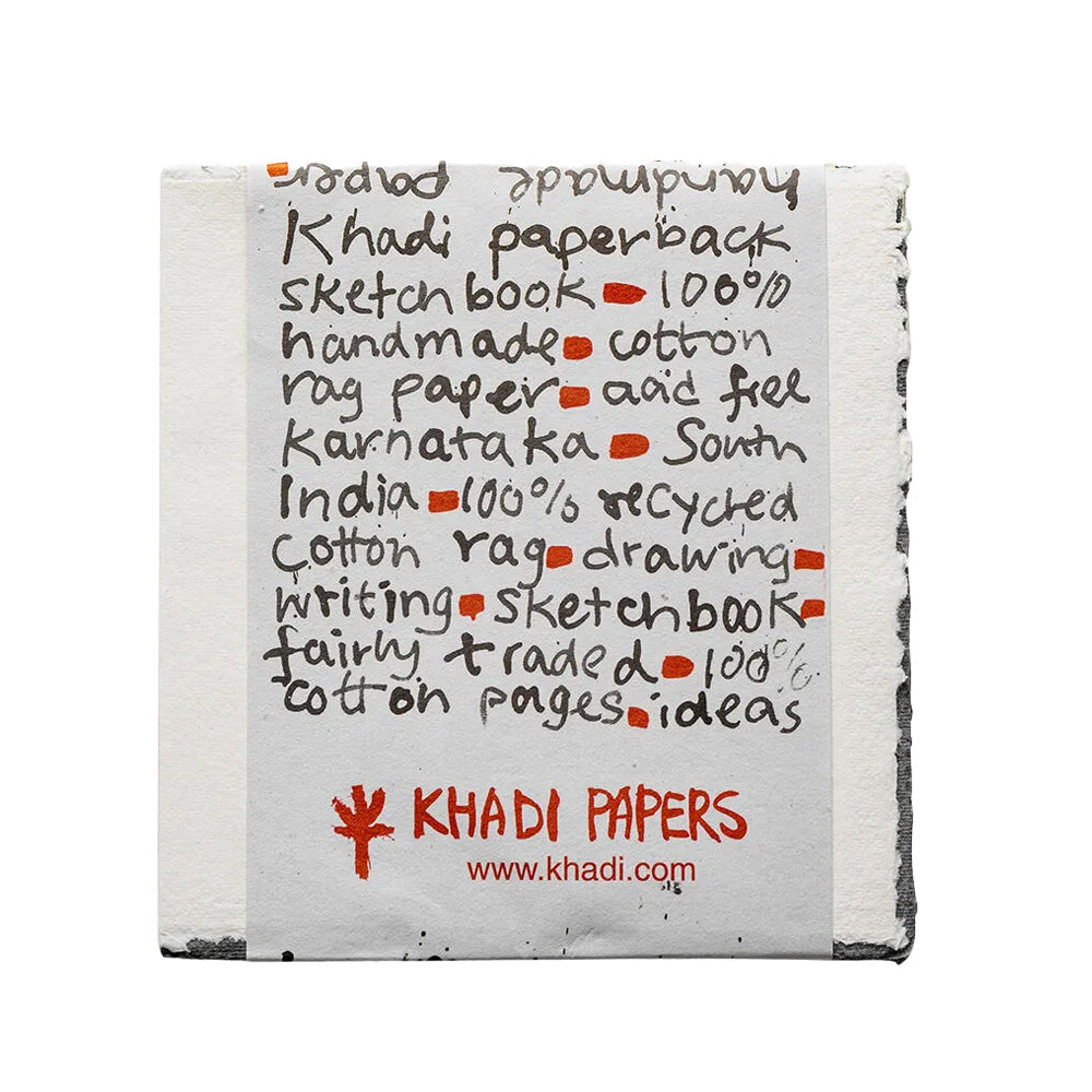 Handmade Khadi Paper Pad from India, 150 gsm