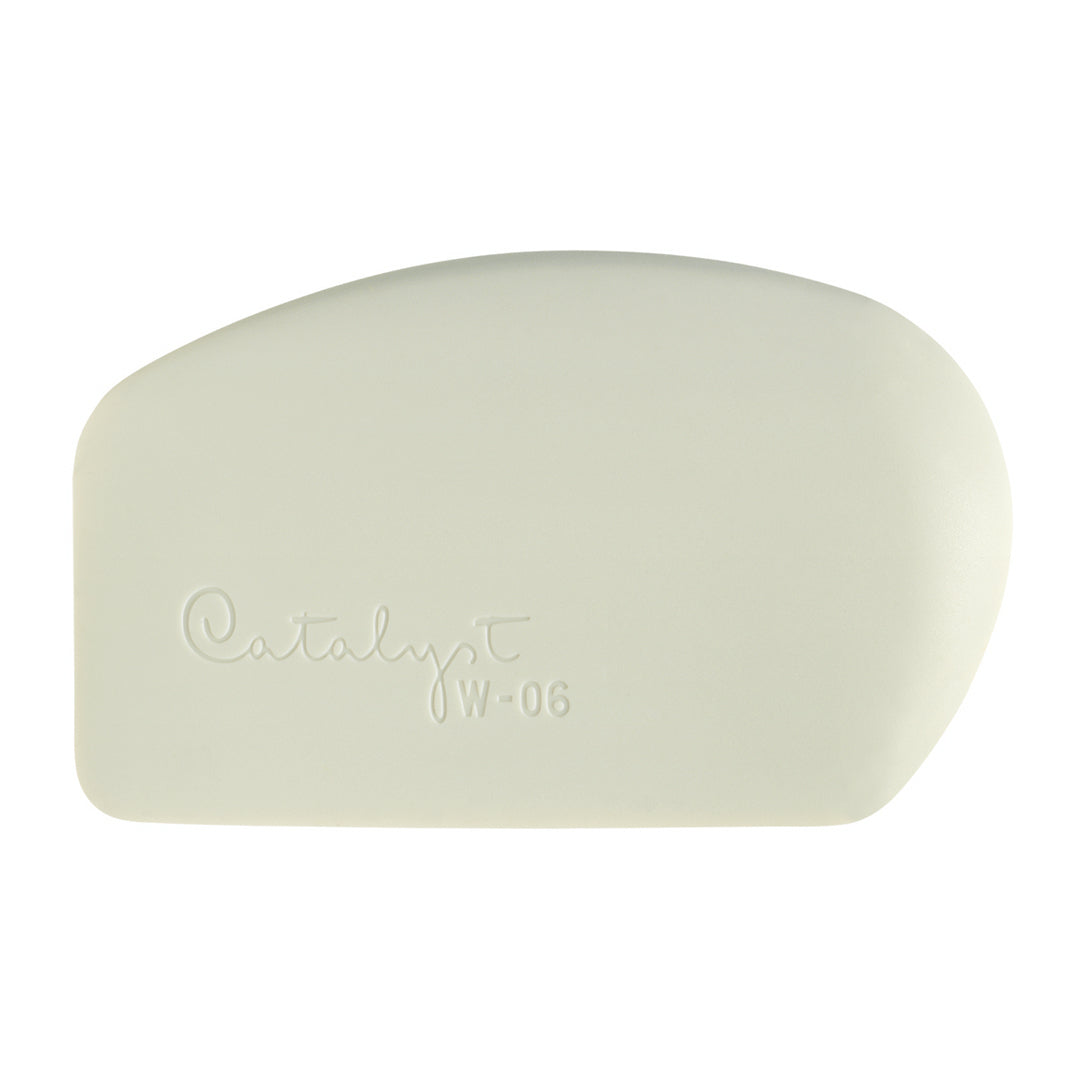 Princeton Brush Catalyst™ Wedge silikoninis tapybos įrankis, baltos spalvos, No. 6