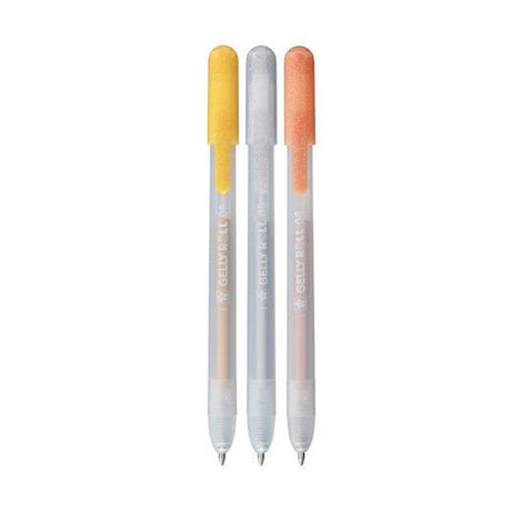Sakura Gelly Roll Metallic gelinių tušinukų rinkinys, 3 vnt., aukso, sidabro, vario spalvos