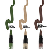 AK Interactive Real Colors Markers Late German AFV Camo Colors rinkinys, 3 markeriai