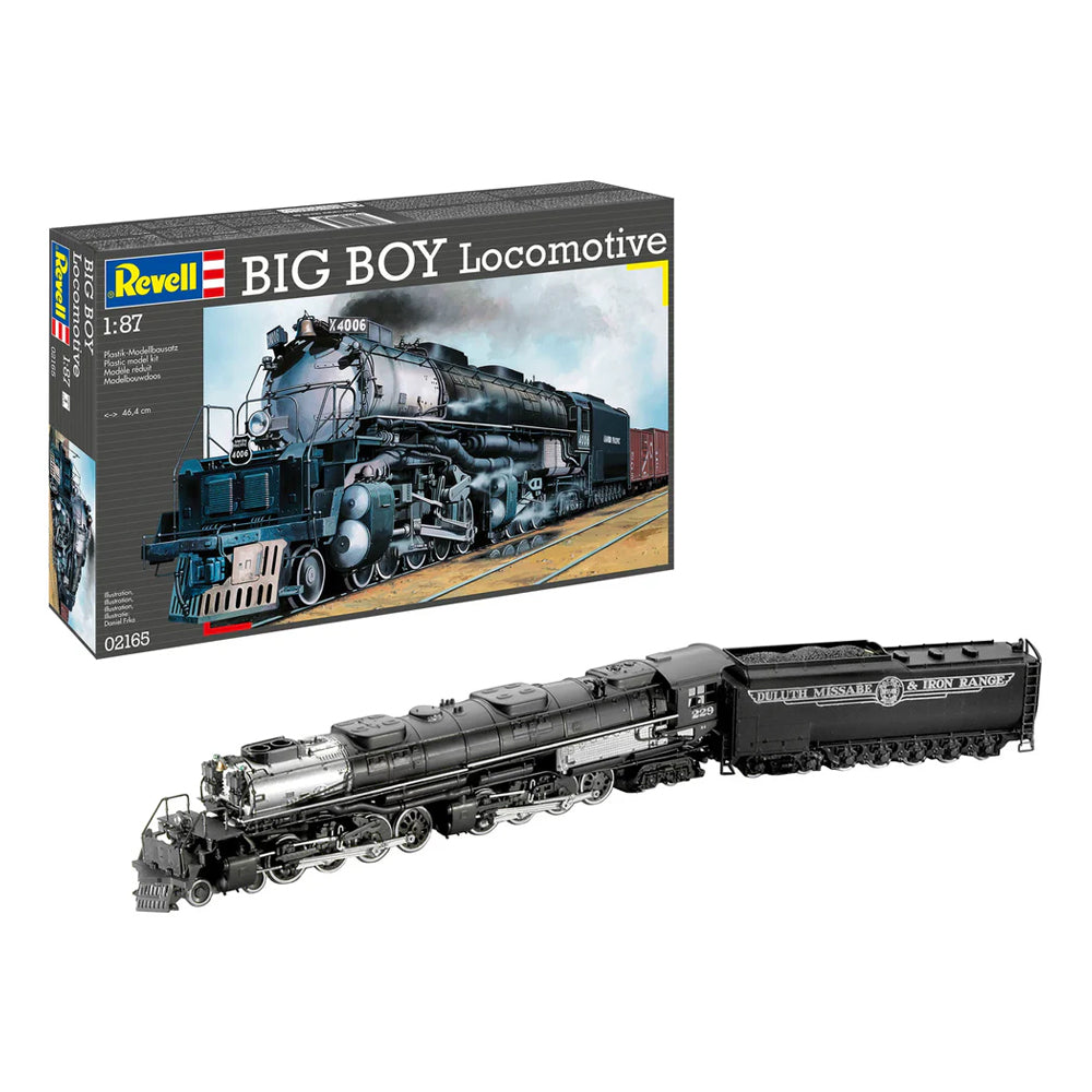 Revell Big Boy lokomotyvo surenkamas modelis, 1:87