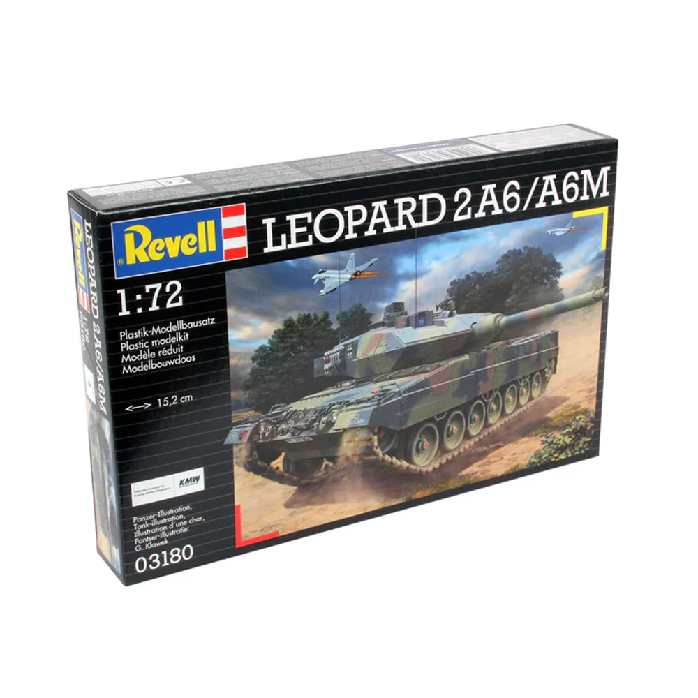 Revell Leopard 2 A6-A6M surenkamas modelis, 1:72